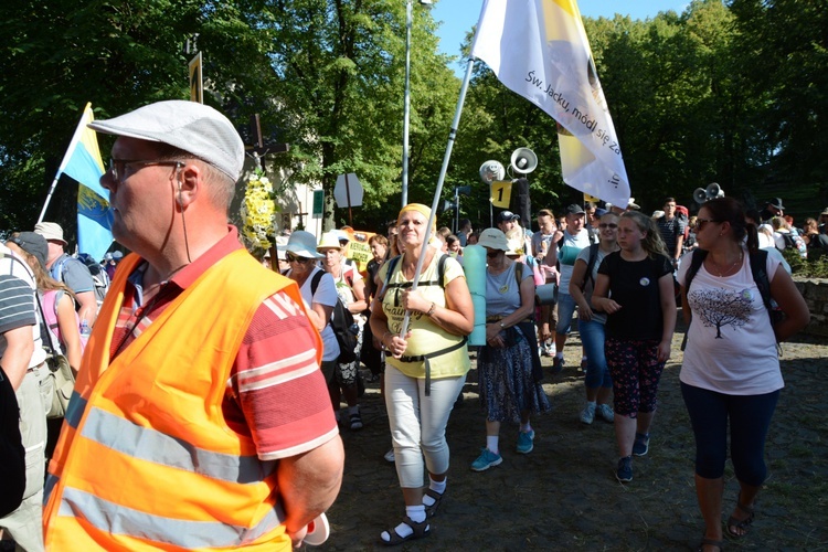 Pielgrzymkowe zejście z Góry św. Anny