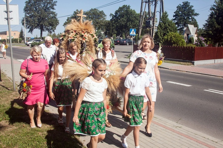 Dożynki parafialne w par. Wadowice Górne