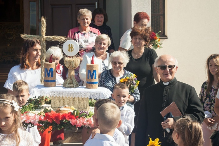 Dożynki parafialne w par. Wadowice Górne