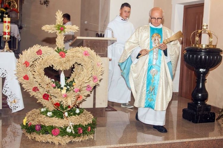 Dożynki parafialne w par. Wadowice Górne