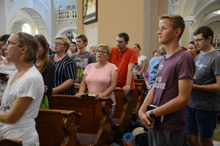 Pielgrzymkowa Eucharystia u św. Wawrzyńca