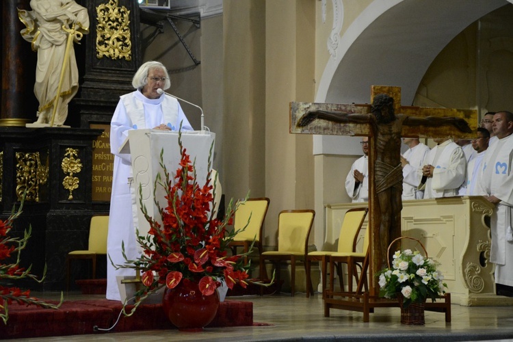 Pielgrzymkowa Eucharystia u św. Wawrzyńca