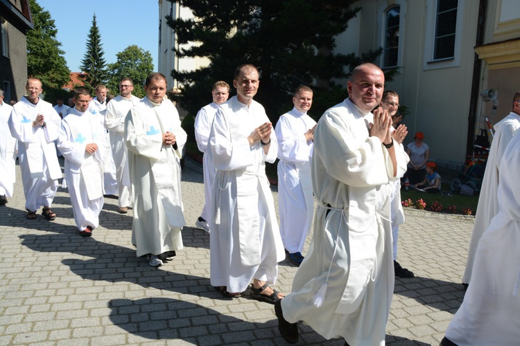 Pielgrzymkowa Eucharystia u św. Wawrzyńca