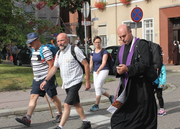 Rozpoczęcie Pieszej Gliwickiej Pielgrzymki na Jasną Górę 