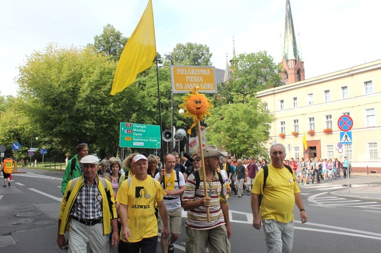 Rozpoczęcie Pieszej Gliwickiej Pielgrzymki na Jasną Górę 