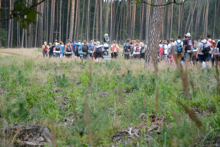 Druga część pielgrzymki na trasie