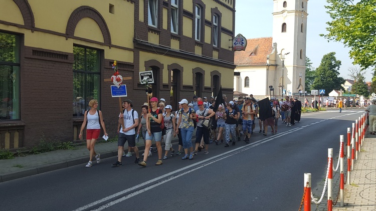 Pielgrzymi idą dziś przez cały dzień