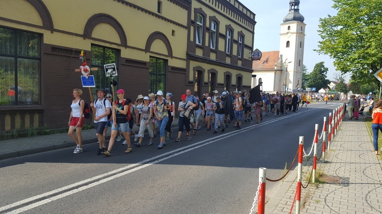 Pielgrzymi idą dziś przez cały dzień