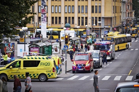 Atak nożownika w fińskim Turku 