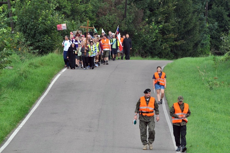 Pielgrzymka do Myśliborza - na trasie