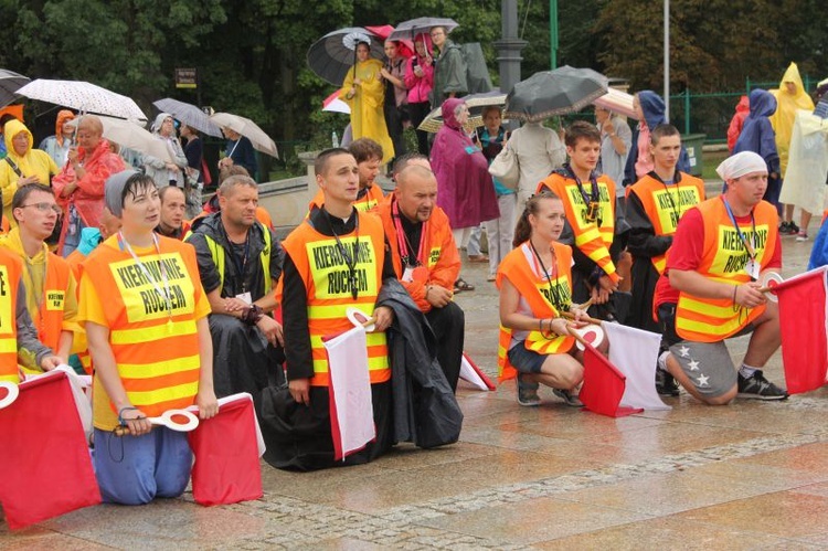 Pielgrzymi na Jasnej Górze