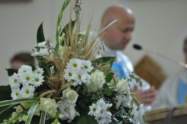 Dożynki parafialne w Łąkcie