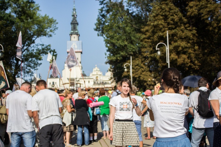 Pielgrzymka z "trójeczką"