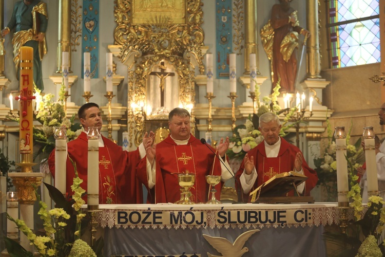 Msza św. odpustowa w parafii św. Bartłomieja w Czańcu