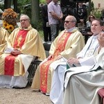 Błogosławieństwo groty Matki Bożej z Lourdes w Bińczu