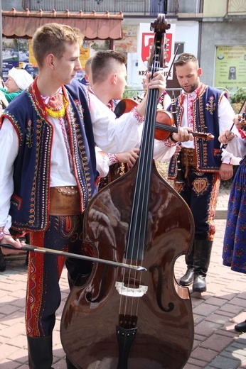 Dożynki wojewódzkie w Bobowej