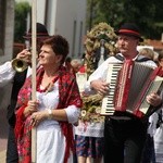 Dożynki wojewódzkie w Bobowej