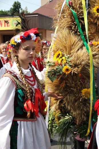 Dożynki wojewódzkie w Bobowej