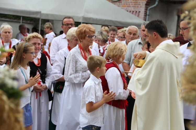 Dożynki wojewódzkie w Bobowej