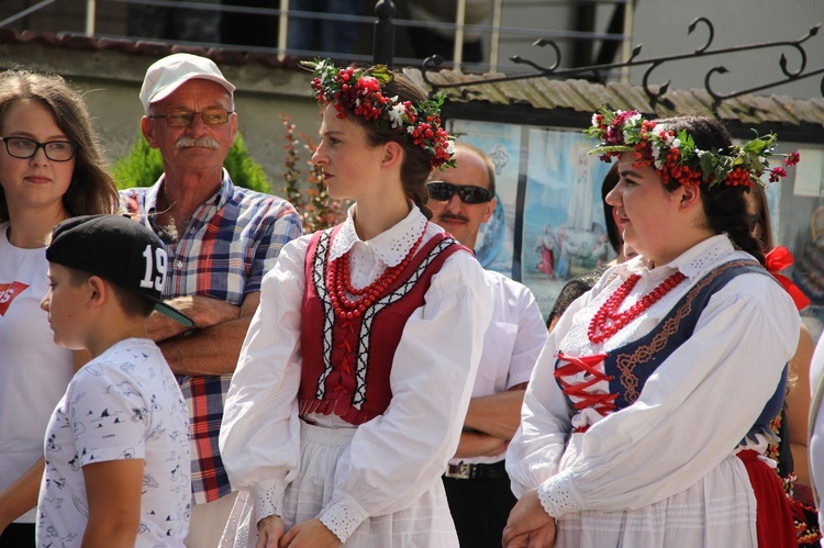 Dożynki wojewódzkie w Bobowej