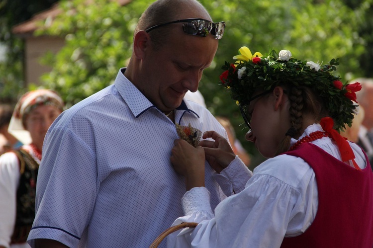 Dożynki wojewódzkie w Bobowej