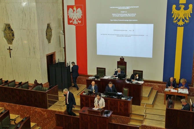 Zgromadzenie Metropolii Górnośląsko-Zagłębiowskiej - pierwsza sesja
