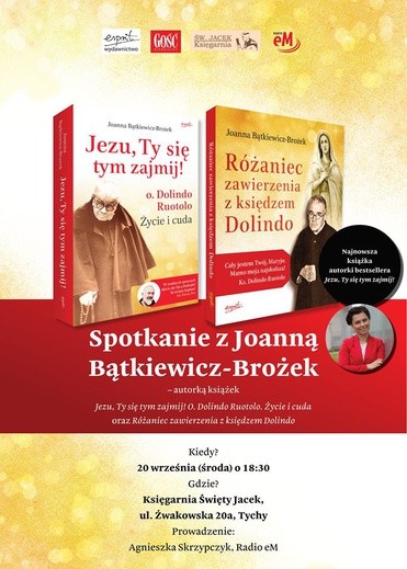 Spotkanie z Joanną Bątkiewicz-Brożek, autorką książek o o. Dolindo Ruotolo, Tychy, 20 września