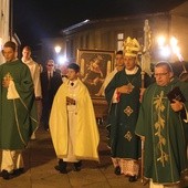 Bp Roman Pindel na nabożeństwie pompejańskim w Skoczowie - 2 września 2017