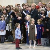 ▲	Na Dniu Wspólnoty nie mogło zabraknąć rodzin z dziećmi z Domowego Kościoła.