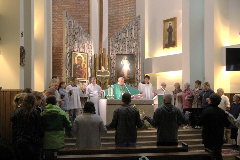 Eucharystii w kaplicy przewodniczył ks. Marek Kujawski