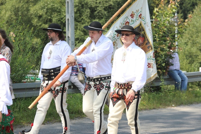 Korowód górali karpackich przez Istebną - 2017