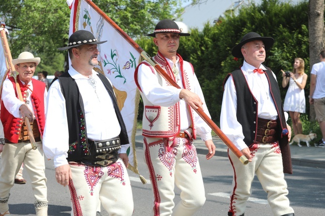 Korowód górali karpackich przez Istebną - 2017