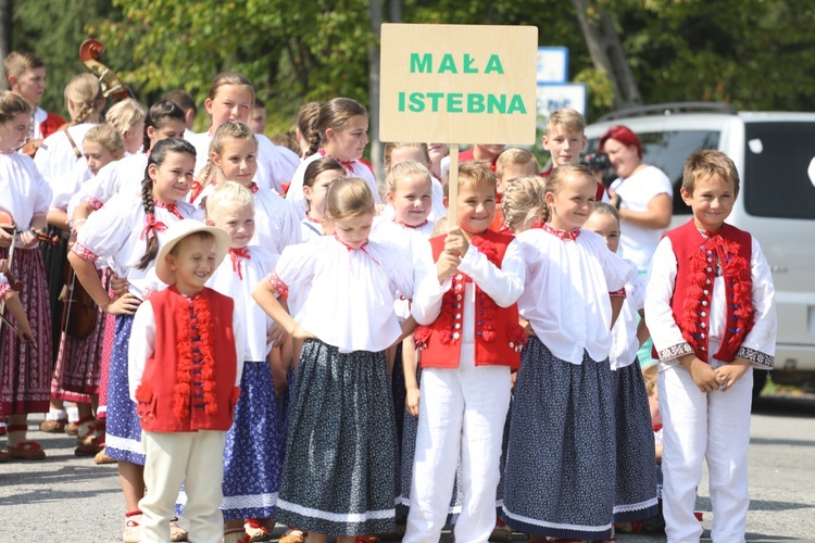 Korowód górali karpackich przez Istebną - 2017