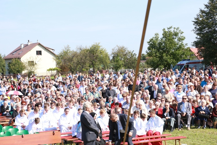 Przybywają piesze pielgrzymki