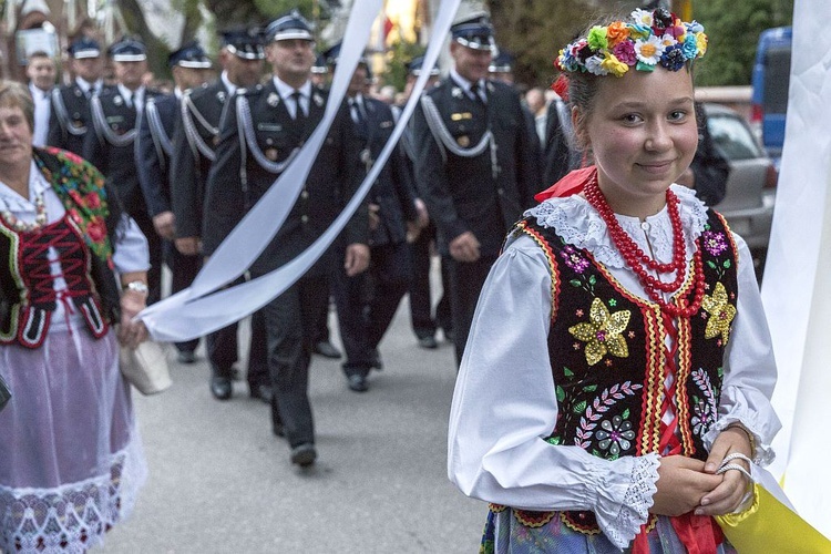 Dąbrówka. Powitanie jasngórskiej ikony