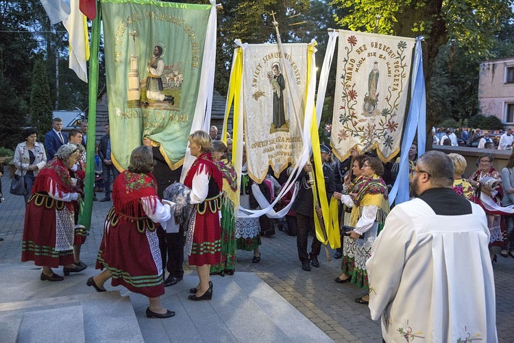 Dąbrówka. Powitanie jasngórskiej ikony