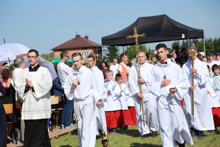 Msza święta, procesja z darami, procesja do kościoła