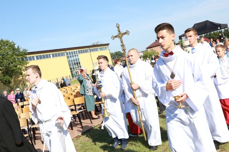 Procesja z obrazem na plac koronacyjny