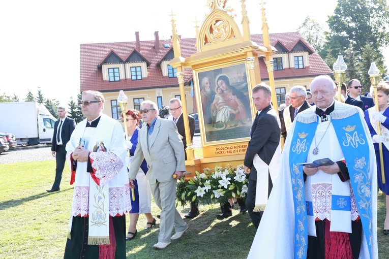 Procesja z obrazem na plac koronacyjny