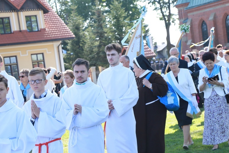 Procesja z obrazem na plac koronacyjny