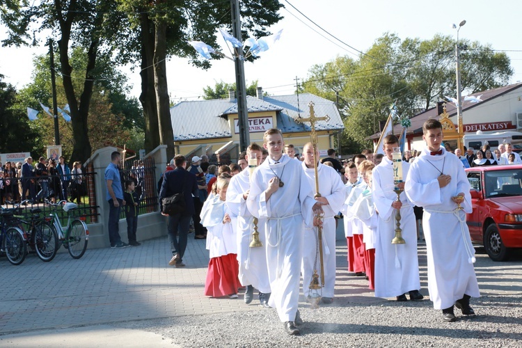 Procesja z obrazem na plac koronacyjny