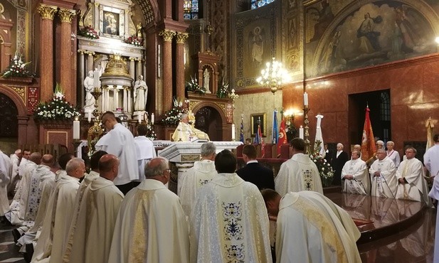 Odpust w bazylice w Piekarach Śląskich