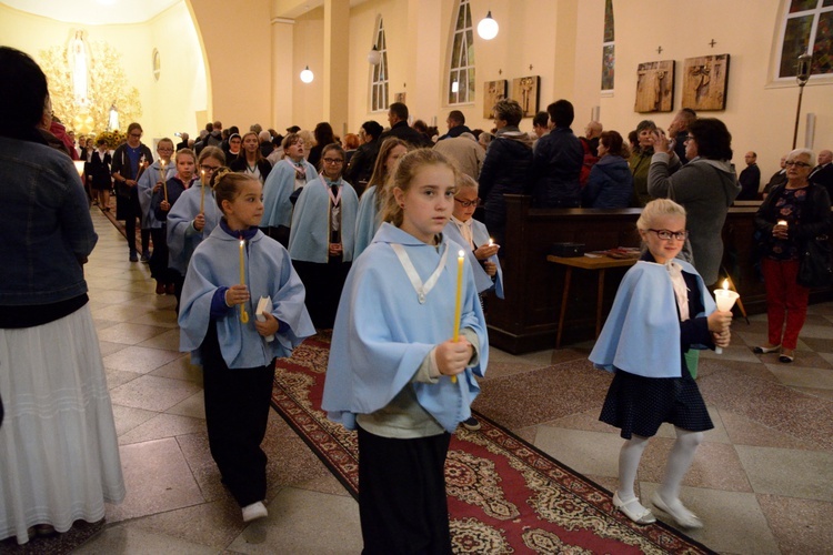 Nabożeństwo fatimskie w Grudzicach