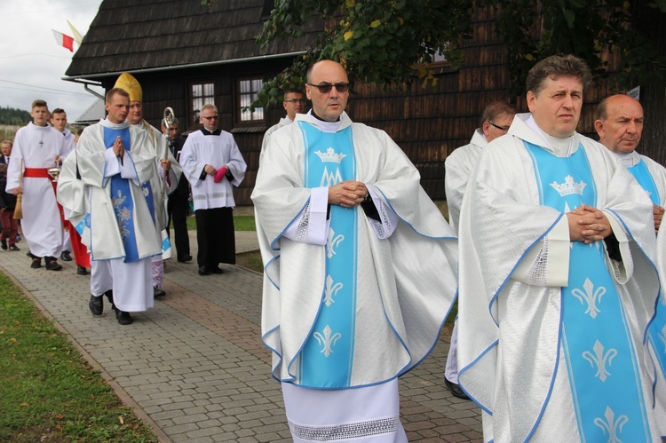 Uroczystość w Czarnym Potoku