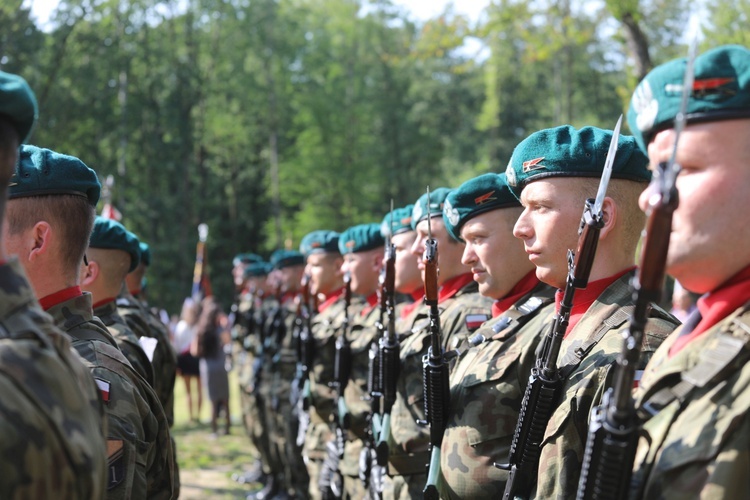 Na polanie śmierci żołnierzy "Bartka" w Starym Grodkowie - 2017