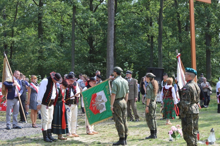 Na polanie śmierci żołnierzy "Bartka" w Starym Grodkowie - 2017