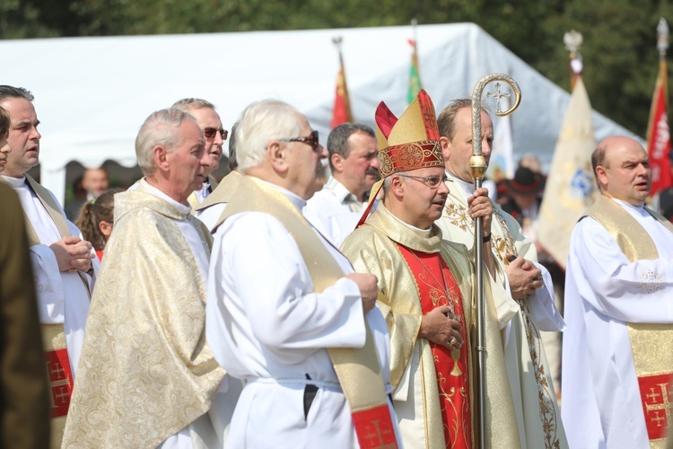 Na polanie śmierci żołnierzy "Bartka" w Starym Grodkowie - 2017