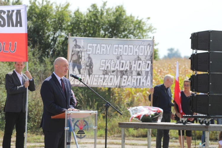 Na polanie śmierci żołnierzy "Bartka" w Starym Grodkowie - 2017