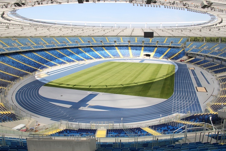 Stadion Śląski przed otwarciem