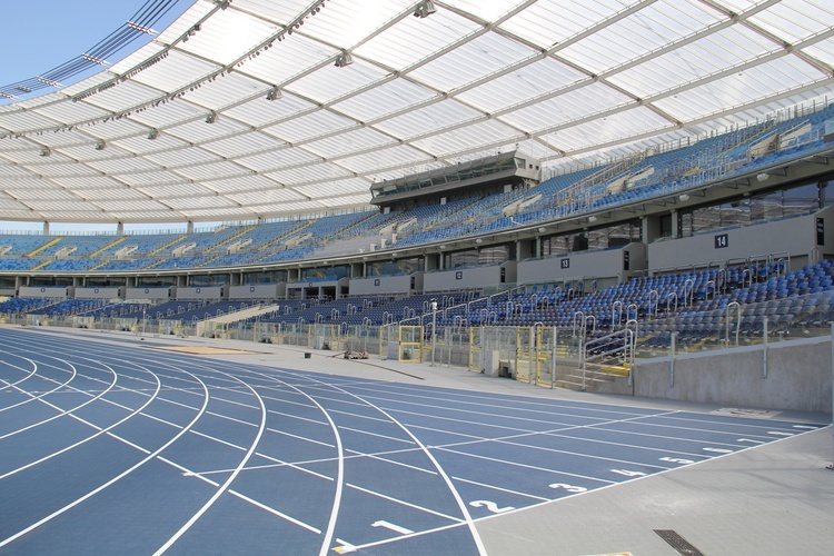 Stadion Śląski przed otwarciem